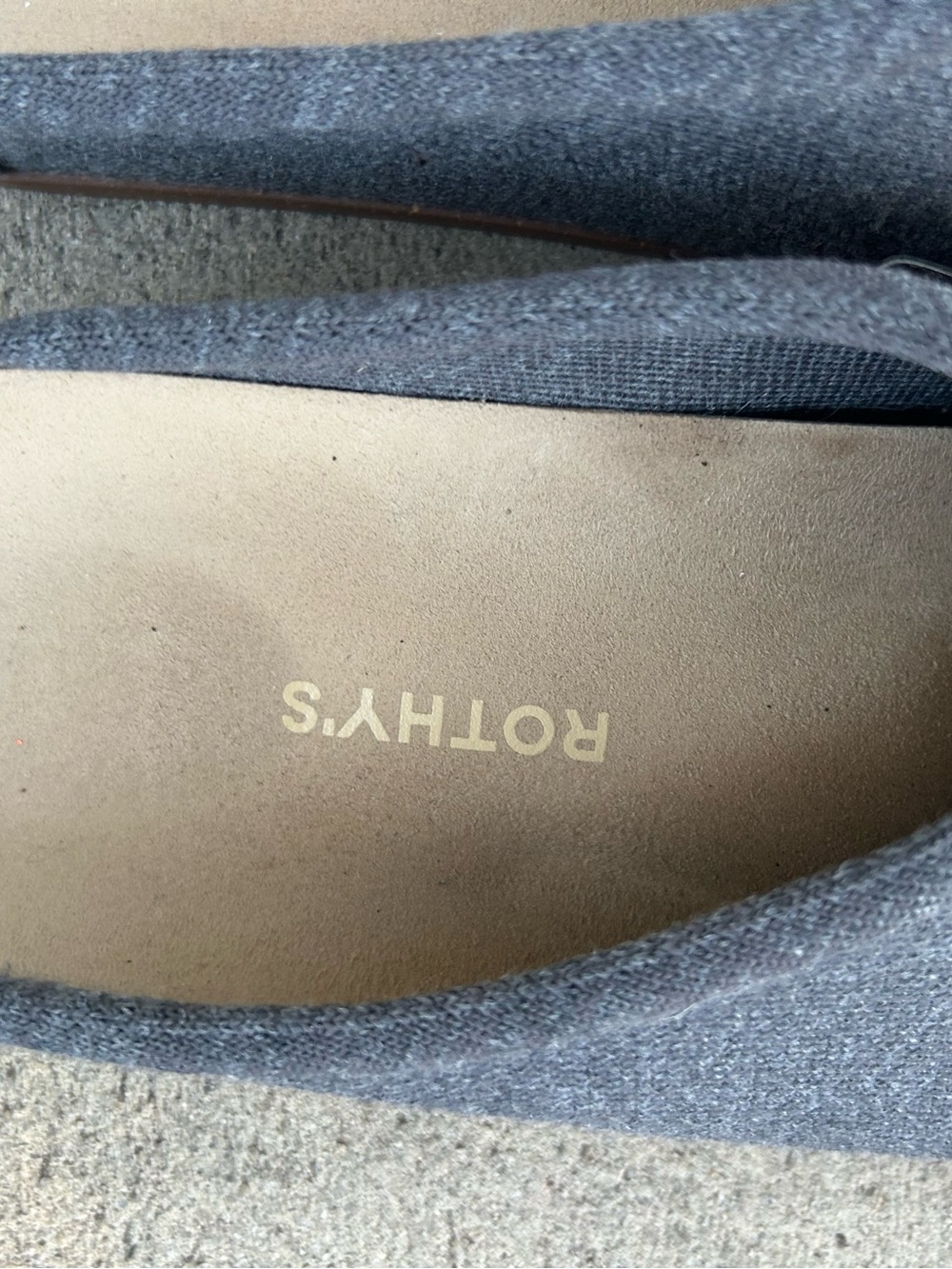 Rothy’s men’s casual clog mountain gray size 13 excellent condition - Picture 3 of 6